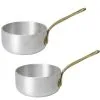 Ballarini ServInTavola - 2 Casseruole Con Manico 11 Cm, Alluminio