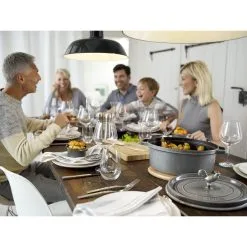 Staub Cocotte Ovale - 27 Cm, Colore Grigio Grafite -Vendite Accessori per Cucina 000020964