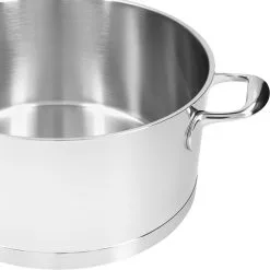 Demeyere Casseruola Con Coperchio - 28 Cm, 18/10 Acciaio Inossidabile -Vendite Accessori per Cucina 000023064
