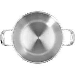 Demeyere Tegame Con Coperchio A Doppia Parete - 24 Cm, 18/10 Acciaio Inossidabile 8 Demeyere Tegame Con Coperchio A Doppia Parete - 24 Cm, 18/10 Acciaio Inossidabile -Vendite Accessori per Cucina 000023105