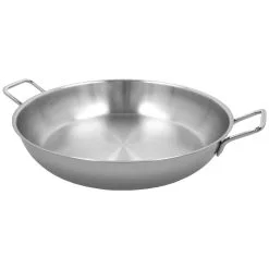 Demeyere Paellera Senza Coperchio - 46 Cm, 18/10 Acciaio Inossidabile -Vendite Accessori per Cucina 000023299