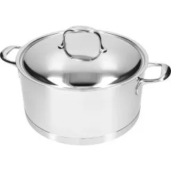 Demeyere Casseruola Con Coperchio - 28 Cm, 18/10 Acciaio Inossidabile -Vendite Accessori per Cucina 000024423