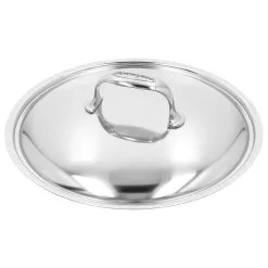 Demeyere Tegame Con Coperchio - 24 Cm, 18/10 Acciaio Inossidabile -Vendite Accessori per Cucina 000024535