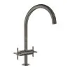 Grohe Atrio - Miscelatore Da Lavello, Hard Graphite Spazzolata 30362AL0