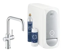 Grohe Blue Home - Miscelatore Connected Per Lavello, Con Sistema Di Filtraggio E Raffreddamento, Cromato 31456001