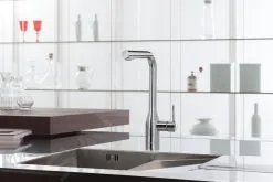 Grohe Essence - Miscelatore Monocomando Per Lavello, Cromato 30270000 -Vendite Accessori per Cucina 03dddc339ff2d1333bf94eed