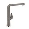 Blanco Avona S - Miscelatore Da Lavello Con Bocca Di Erogazione Estraibile, Grigio 526928