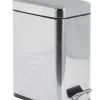 Aqualine Simple Line - Pattumiera, 5l, Acciaio Inox Lucido GAQ005