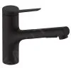 Hansgrohe Zesis M33 - Miscelatore Da Lavello 150, Con Doccetta Estraibile, Nero Opaco 74800670
