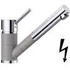 Blanco Antas S - Miscelatore Da Lavello Con Bocca Di Erogazione Estraibile, Color Alluminio/cromo 516765
