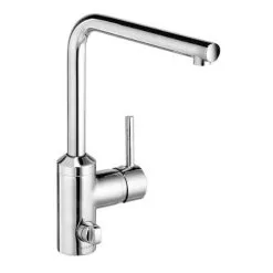 Kludi L-ine - Miscelatore Monocomando Per Lavello, Con Attacco Multiplo, Cromato 428160577