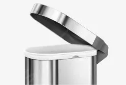 Simplehuman Pattumiere - Pattumiera Slim 45 L, Acciaio Inox Spazzolato CW2044 -Vendite Accessori per Cucina 0ae40268a1388d366df97fff