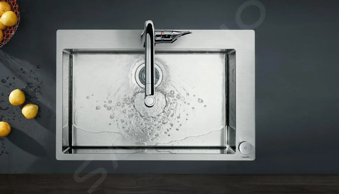 Hansgrohe M71 - Miscelatore Da Lavello A 2 Fori M7120-H320 Con Doccetta Estraibile, SBOX, Chrom 73806000 4 Hansgrohe M71 - Miscelatore Da Lavello A 2 Fori M7120-H320 Con Doccetta Estraibile, SBOX, Chrom 73806000 - immagine 4