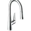 Hansgrohe Talis M51 - Miscelatore Da Lavello Talis Con Doccetta Estraibile, EcoSmart, Cromo 72817000
