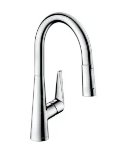 Hansgrohe Talis M51 - Miscelatore Da Lavello Talis Con Doccetta Estraibile, EcoSmart, Cromo 72817000
