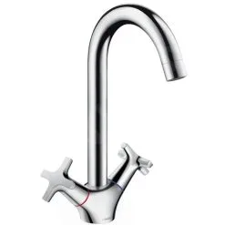 Hansgrohe Logis - Miscelatore Da Lavello A Manopole, Cromato 71285000