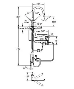 Grohe MintaTouch - Miscelatore Elettronico Per Lavello Con Doccetta Estraibile, Cromato 31358002 9 Grohe MintaTouch - Miscelatore Elettronico Per Lavello Con Doccetta Estraibile, Cromato 31358002 -Vendite Accessori per Cucina 12fa877bfc10824e188055e6 1