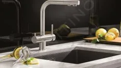 Blanco Fontas II - Miscelatore Da Lavello Con Funzione Di Filtraggio, Acciaio Inox 523129 -Vendite Accessori per Cucina 141c905a8f3be9620bb8d700