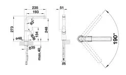 Blanco Avona S - Miscelatore Da Lavello Con Bocca Di Erogazione Estraibile, Grigio 526928 -Vendite Accessori per Cucina 143321ee50d1b383e6d33353