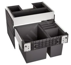 Blanco Select - Pattumiera Incorporata, Differenziata, Capienza 46 L 526210