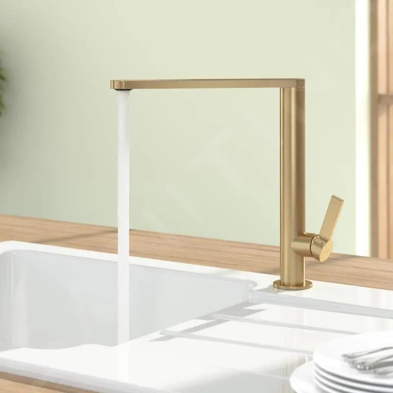 Villeroy & Boch Finera - Miscelatore Da Lavello, Color Oro 92700003 7 Villeroy & Boch Finera - Miscelatore Da Lavello, Color Oro 92700003 - immagine 7