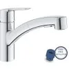 Grohe QuickFix Start - Miscelatore Da Lavello Con Doccetta Estraibile, Cromo 30531001