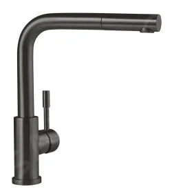 Villeroy & Boch Steel Shower - Miscelatore Da Lavello Con Bocca Di Erogazione Estraibile, Antracite 96970105