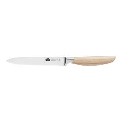 Ballarini Coltello Universale Seghettato - 13 Cm, Naturale
