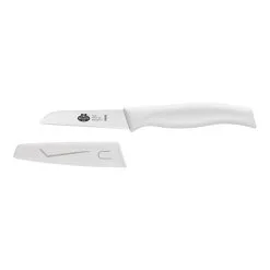 Ballarini Coltello Da Verdura Liscio - 8 Cm, Bianco