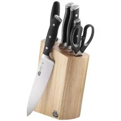 Ballarini Set Di Coltelli Con Ceppo - 7-pz., Naturale -Vendite Accessori per Cucina 18790 017 2