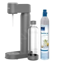 Philips GoZero - Soda Maker Lite Con Accessori, Grigio ADD4901GR/10