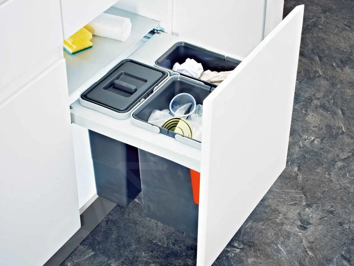 Franke Differenziatori - Cestino Portarifiuti Incorporato Garbo 50-3 121.0200.691 3 Franke Differenziatori - Cestino Portarifiuti Incorporato Garbo 50-3 121.0200.691 - immagine 3