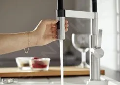 Blanco Sonea S - Miscelatore Da Lavello Con Braccio Flessibile E Doccetta, Acciaio Inox Spazzolato 526616 -Vendite Accessori per Cucina 226ad6d9c2d8f19ab5bc947b