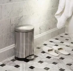 Simplehuman Pattumiere - Pattumiera 6 L, Acciaio Inox Spazzolato CW1834CB -Vendite Accessori per Cucina 2edd14ec5ba2665d4ec727e7