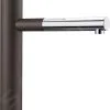 Blanco Linee S - Miscelatore Da Lavello Con Bocca Di Erogazione Estraibile, Caffé/cromo 518445