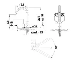 Blanco Mida - Miscelatore Da Lavello, Bianco Fine/cromo 526966 -Vendite Accessori per Cucina 30ceae25515ad2bbeae9e140 1