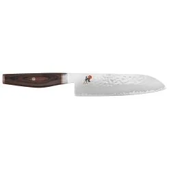 MIYABI Coltello Santoku Liscio - 18 Cm, Marrone