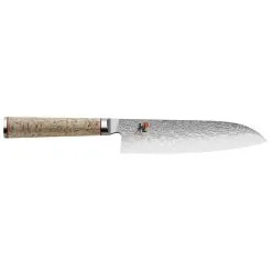 MIYABI Coltello Santoku Liscio - 18 Cm, Marrone