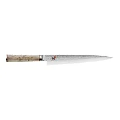 MIYABI Sujihiki Liscio - 23 Cm, Marrone