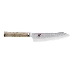 MIYABI Rocking Santoku Liscio - 18 Cm, Marrone
