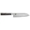 MIYABI Coltello Santoku Liscio - 18 Cm, Marrone-nero