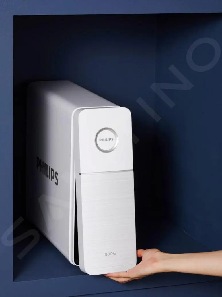 Philips Filtraggio - Dispositivo Di Filtraggio Sottolavello, 2 Filtri A Osmosi Inversa, Capacità 2,1 L/min, Compreso Miscelatore Smart AUT7006/10 9 Philips Filtraggio - Dispositivo Di Filtraggio Sottolavello, 2 Filtri A Osmosi Inversa, Capacità 2,1 L/min, Compreso Miscelatore Smart AUT7006/10 - immagine 9