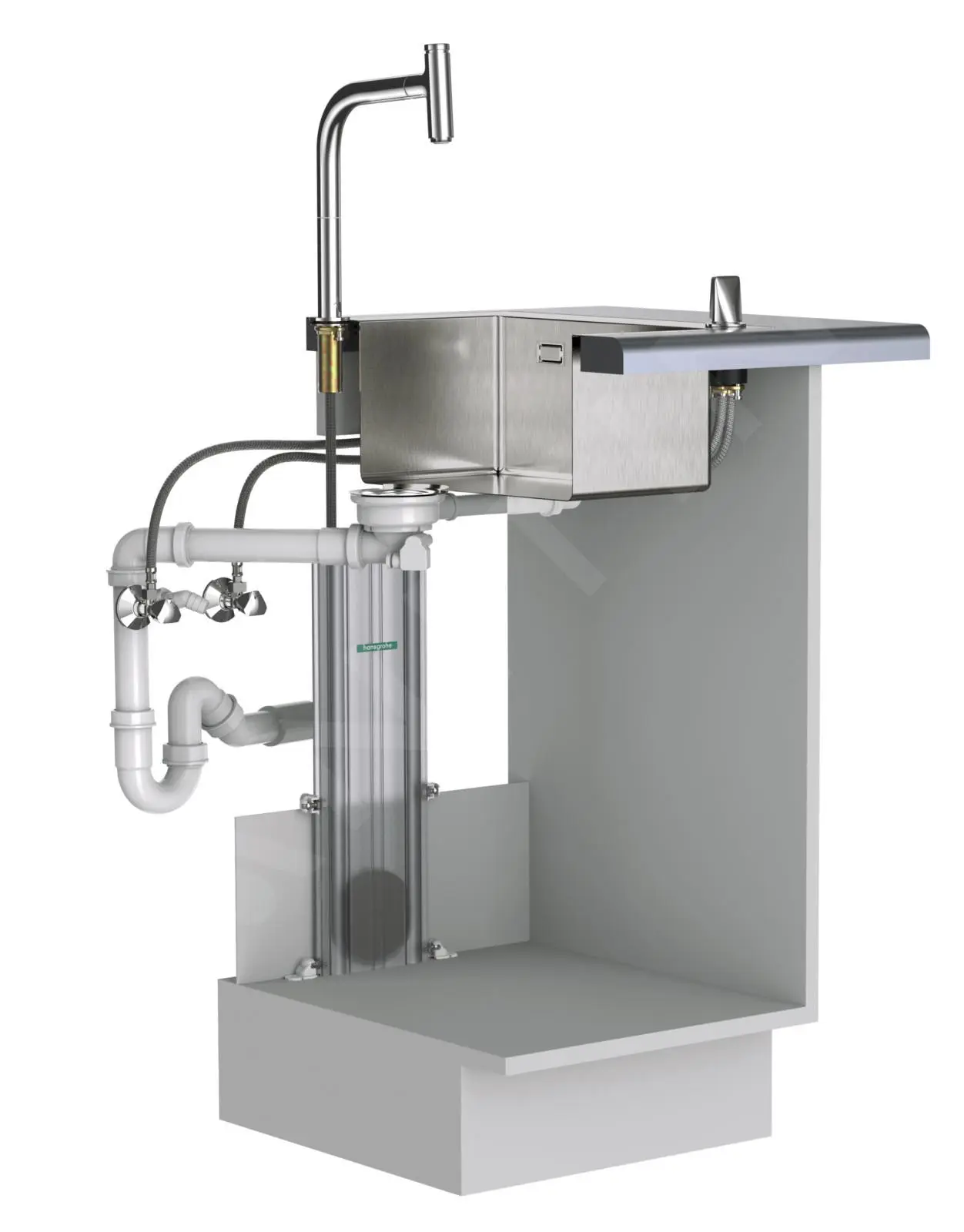 Hansgrohe M71 - Miscelatore Da Lavello Metris Con Doccetta Estraibile, SBox, EcoSmart, Cromo 73823000 3 Hansgrohe M71 - Miscelatore Da Lavello Metris Con Doccetta Estraibile, SBox, EcoSmart, Cromo 73823000 - immagine 3