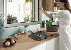 Blanco Lanora F - Miscelatore Da Lavello, Sottofinestra, Acciaio Inox Spazzolato 526181 -Vendite Accessori per Cucina 36a715e27fad0262d6bf39bd