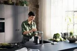 Hansgrohe Aqittura M91 - Miscelatore Da Lavello, SodaSystem, SBox, Cromo 76810000 -Vendite Accessori per Cucina 3815d1c77b0d78b201194a60