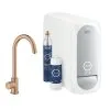 Grohe Blue Home - Rubinetto Da Lavello Mono Connected, Con Dispositivo Di Filtraggio E Refrigerazione, Warm Sunset Spazzolato 31498DL1
