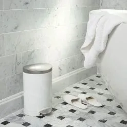 Simplehuman Pattumiere - Pattumiera 6 L, Bianco CW1835CB -Vendite Accessori per Cucina 3e0c95000777501db0360616