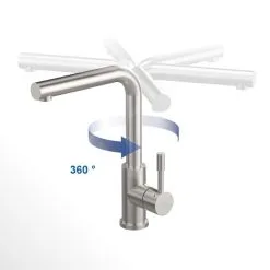 Villeroy & Boch Modern Steel - Miscelatore Da Lavello, Acciaio Inox Lucido 966801LE -Vendite Accessori per Cucina 3effa849e75dd173edebfe31 1