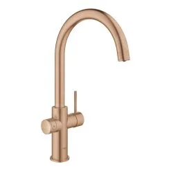 Grohe Blue Home - Miscelatore Da Lavello Con Dispositivo Di Filtraggio E Refrigerazione, Warm Sunset Spazzolato 31455DL1 -Vendite Accessori per Cucina 3f25b61991ebafde5b060ece