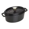 Staub Cocotte Ovale - 23 Cm, Nera